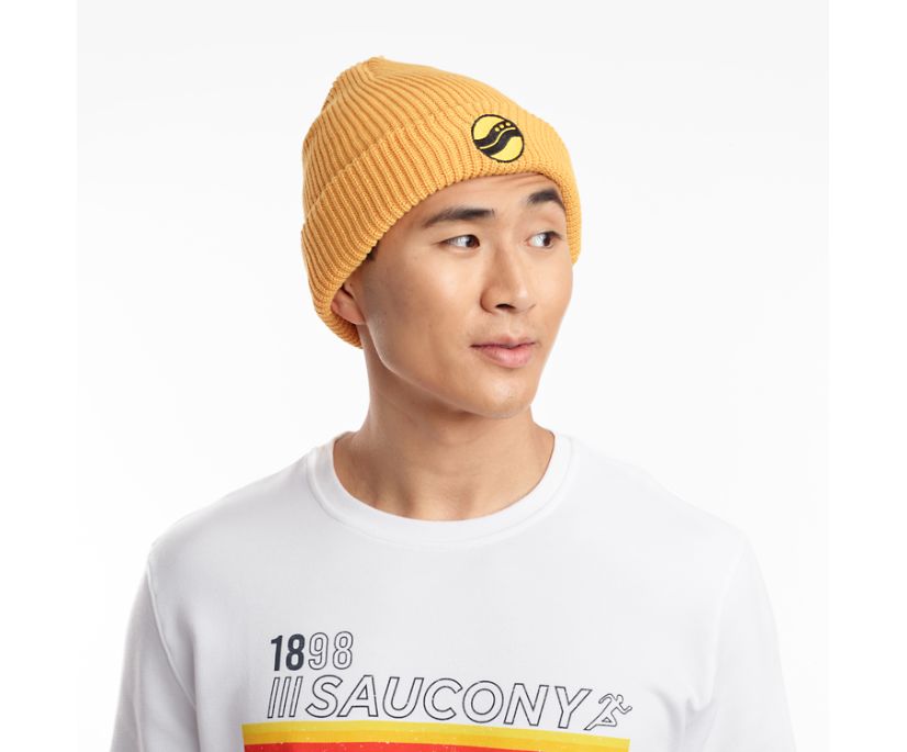 Women\'s Saucony Rested Beanies Yellow | Singapore 355JPQJ